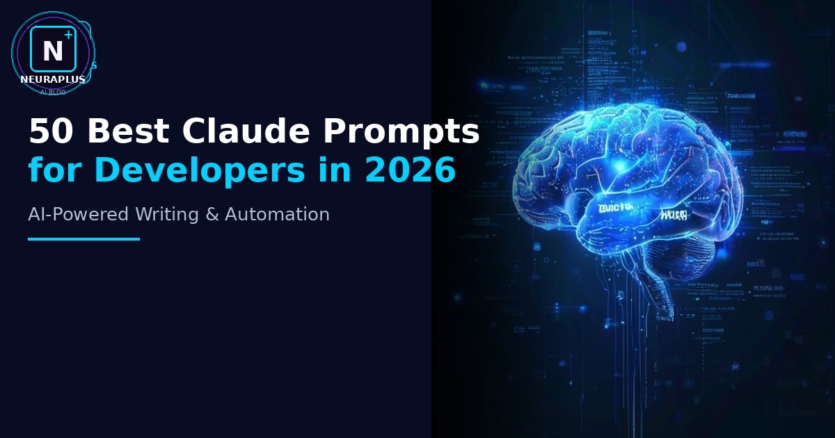 50 Best Claude Prompts for Developers in 2026