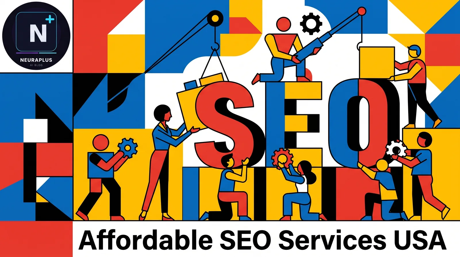 Affordable SEO services in the USA — small business owner reviewing search rankings and pricing