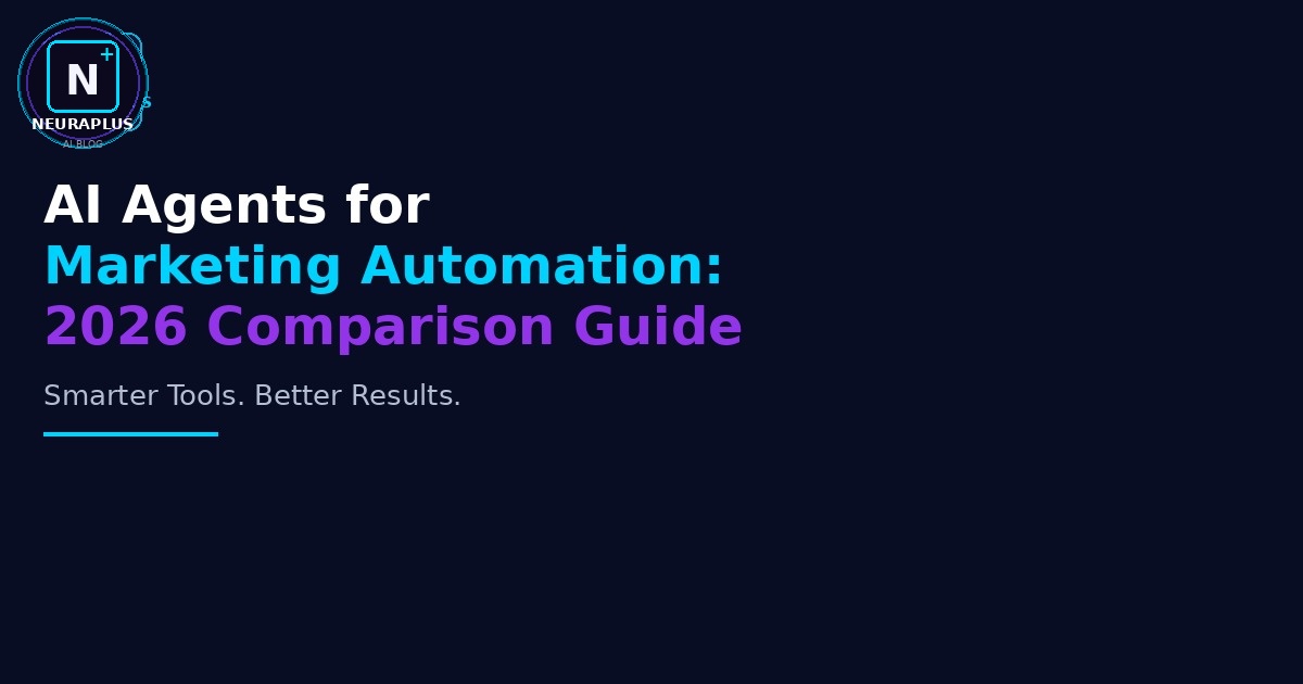 AI Agents for Marketing Automation: 2026 Comparison Guide