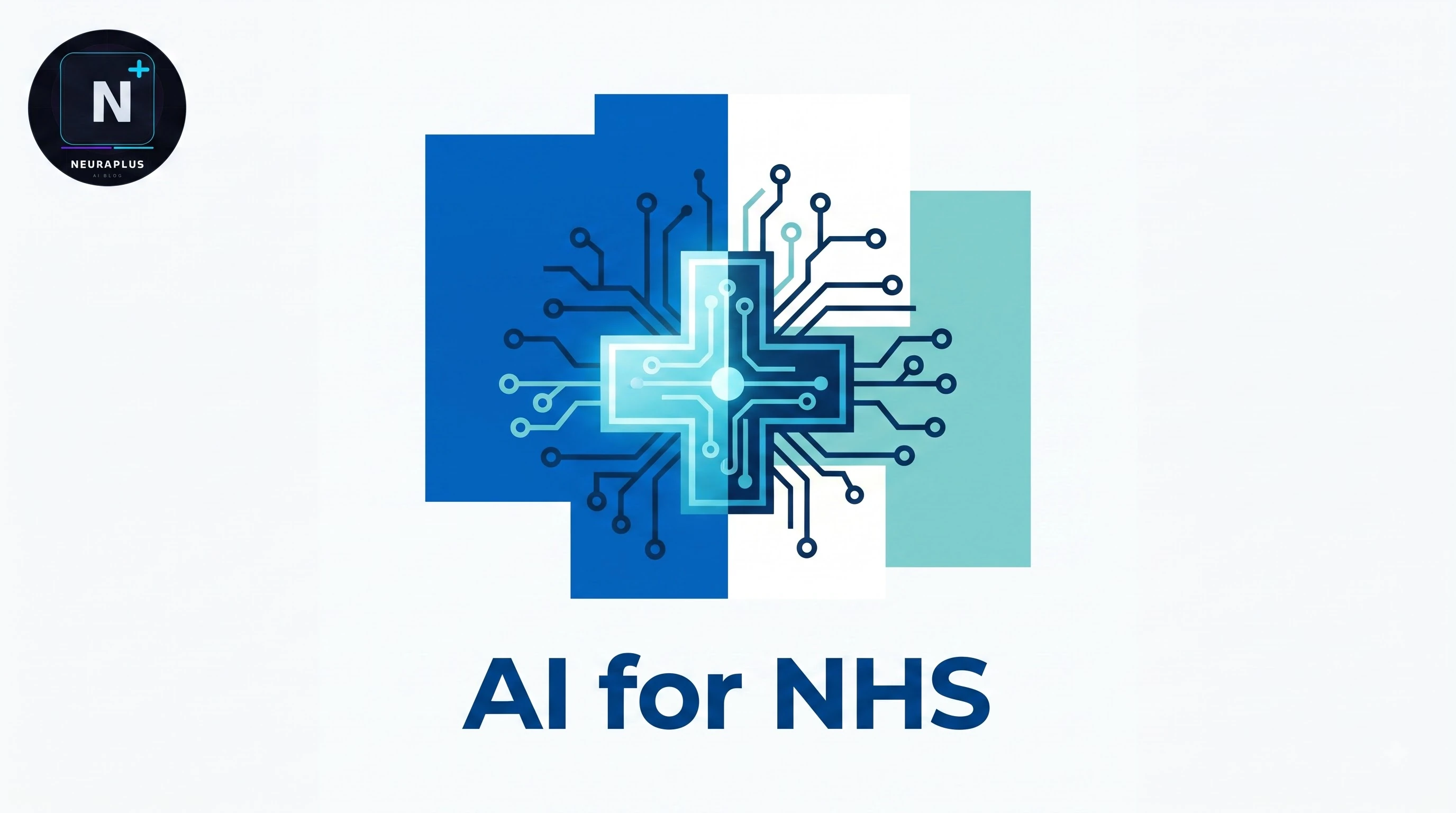 NHS clinical team reviewing AI dashboard showing consultation note automation, imaging triage queue, and patient flow metrics