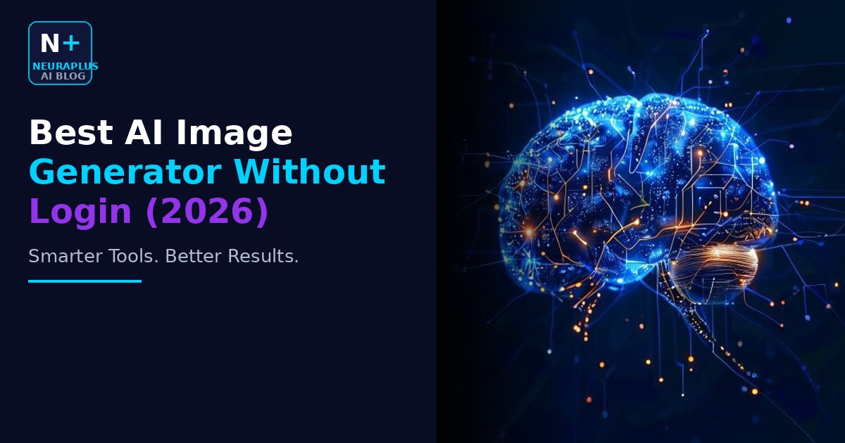 Best AI Image Generator Without Login (2026)