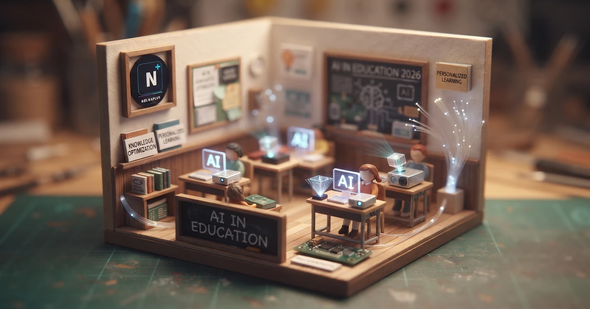 AI in education 2026 showing students using AI-powered learning tools and personalized education technology
