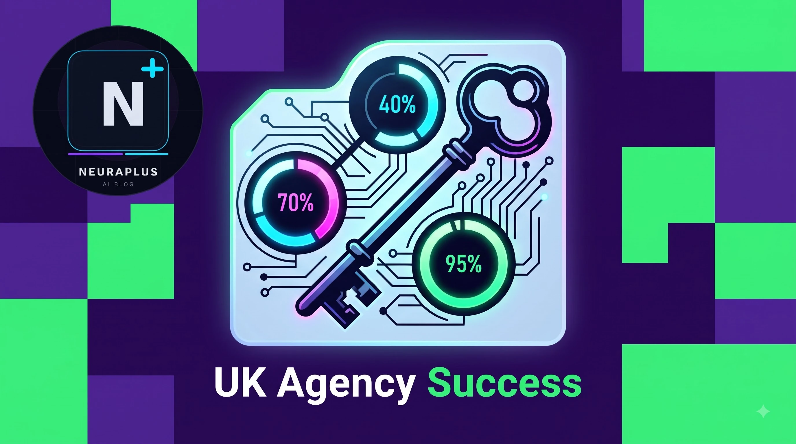 AI Tools for UK Estate Agents - 2026 PropTech Guide showing AI valuations, listing copy, virtual staging, and lead capture dashboards