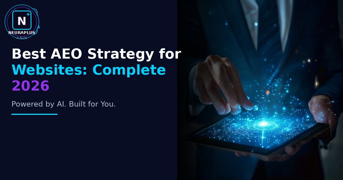 Best AEO Strategy for Websites: Complete 2026