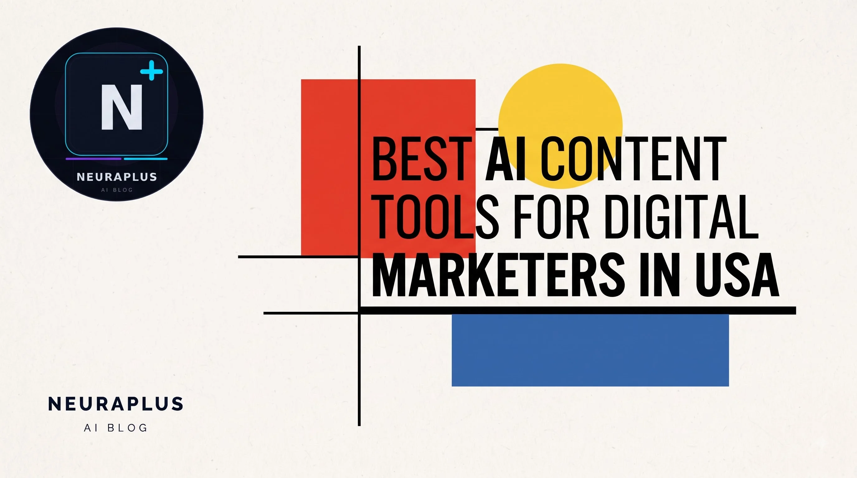 Best AI content tools for digital marketers in USA showing dashboard of top platforms like Jasper, SurferSEO, and Copy.ai with American market analytics
