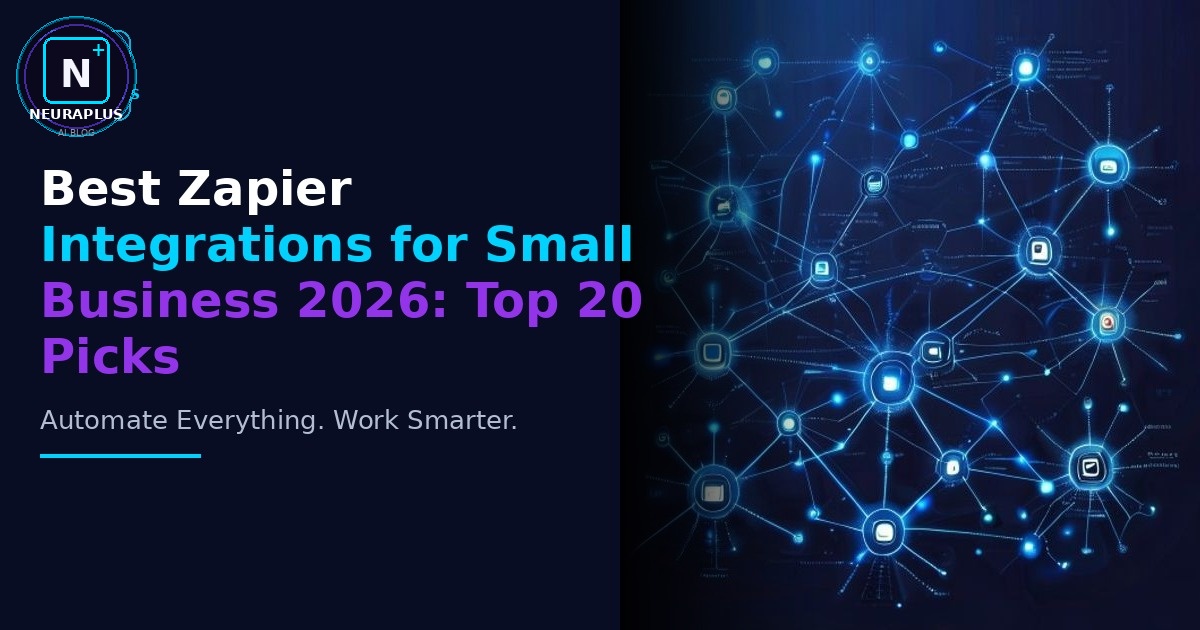 Best Zapier Integrations for Small Business 2026: Top 20 Picks