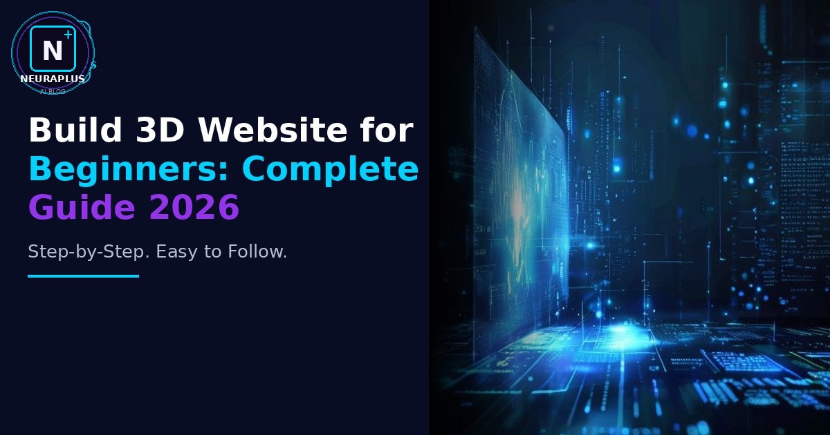 Build 3D Website for Beginners: Complete Guide 2026