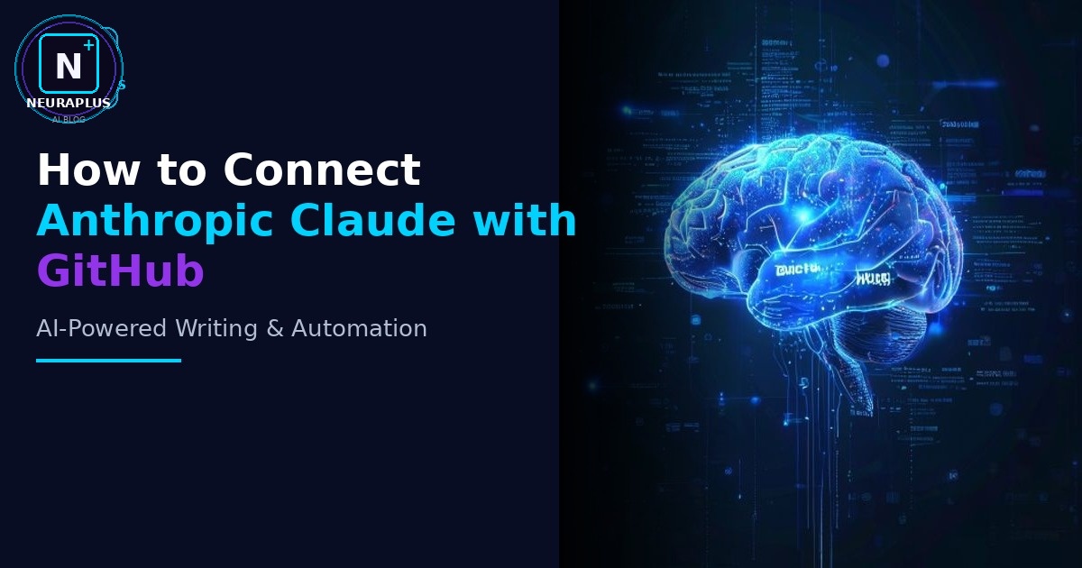 How to Connect Anthropic Claude with GitHub