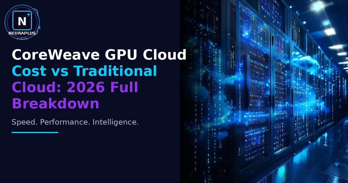 CoreWeave GPU Cloud Cost vs Traditional Cloud: 2026 Full Breakdown
