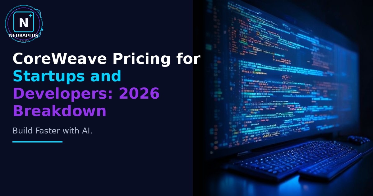 CoreWeave Pricing for Startups and Developers: 2026 Breakdown