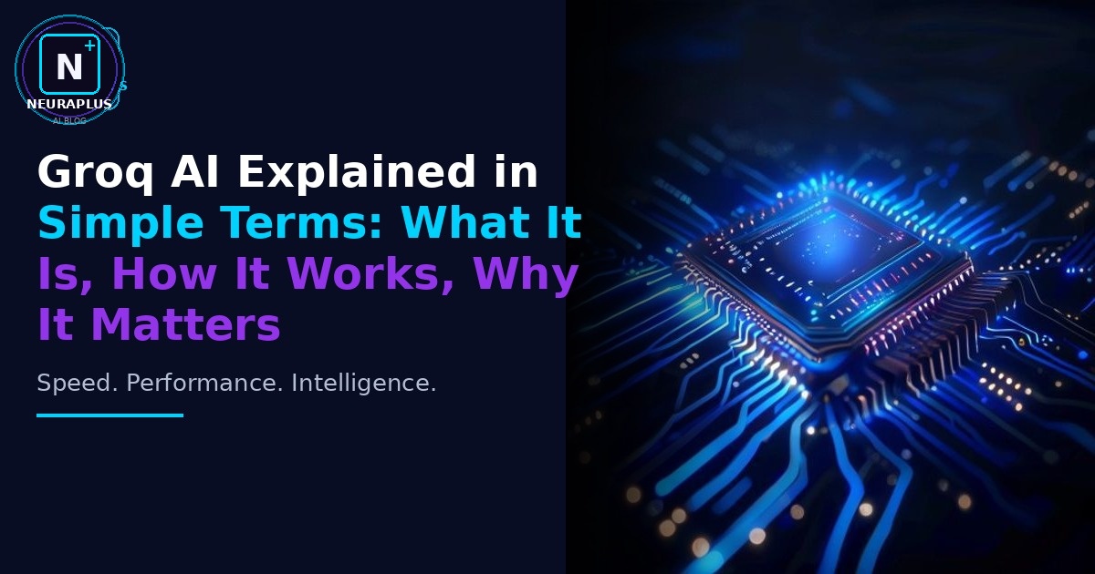 Groq AI Explained in Simple Terms: What It Is, How It Works, Why It Matters