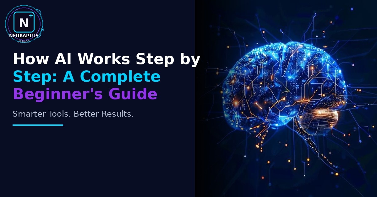How AI Works Step by Step: A Complete Beginner's Guide
