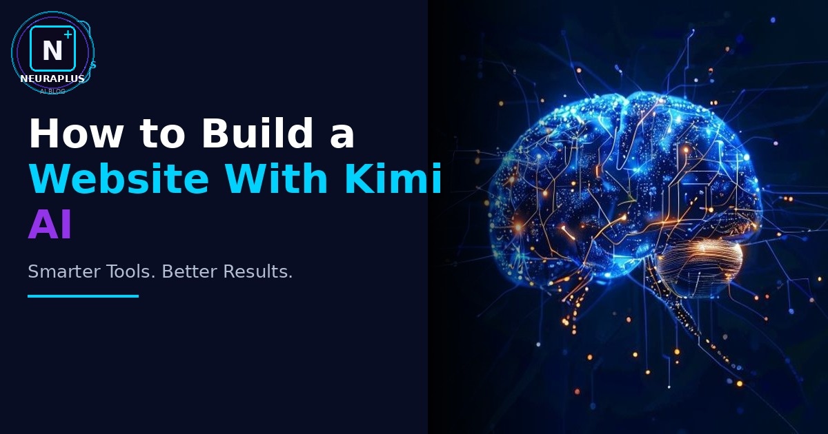How to Build a Website With Kimi AI
