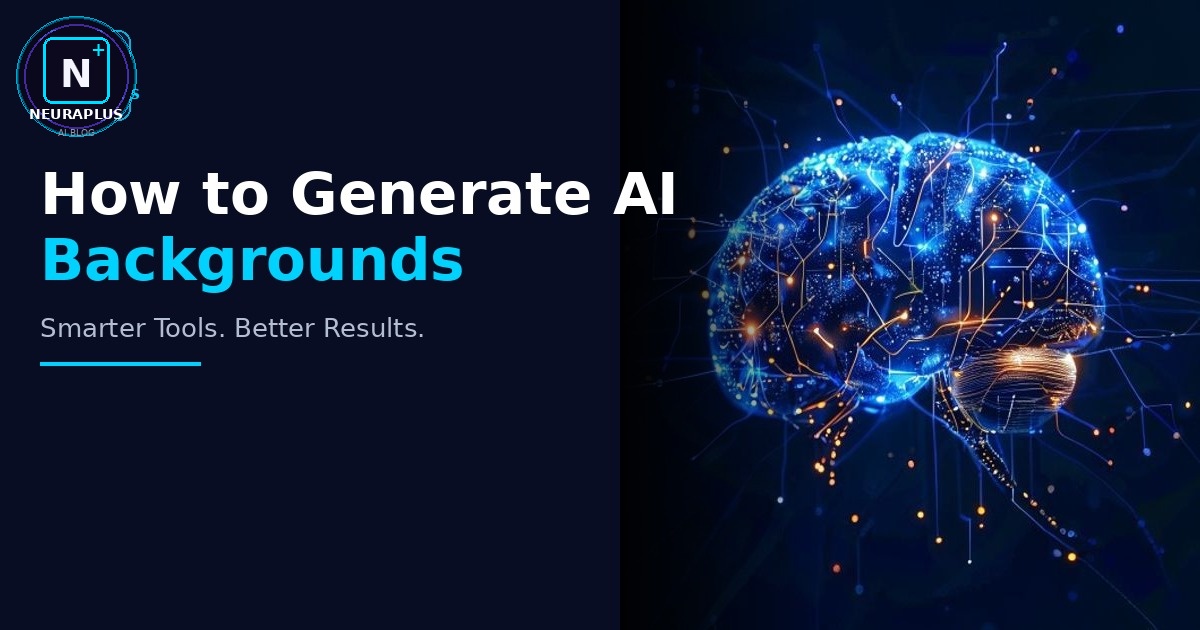 How to Generate AI Backgrounds