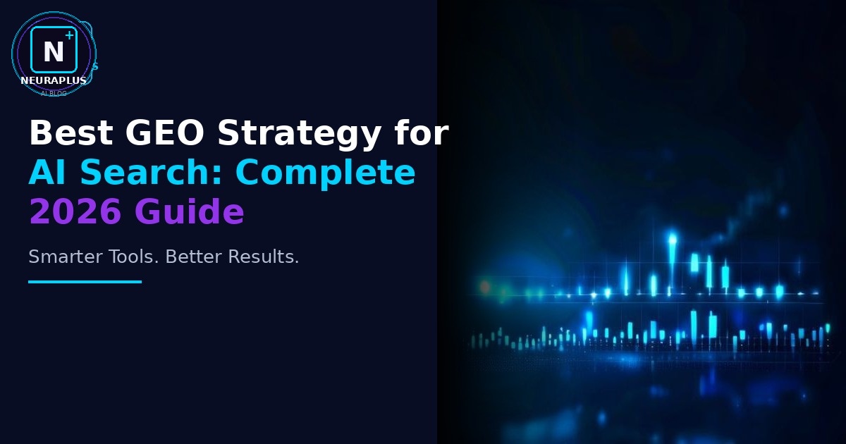 Best GEO Strategy for AI Search: Complete 2026 Guide