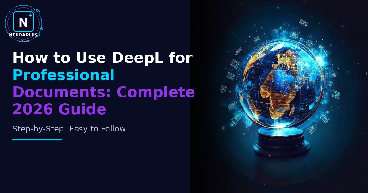 How to Use DeepL for Professional Documents: Complete 2026 Guide