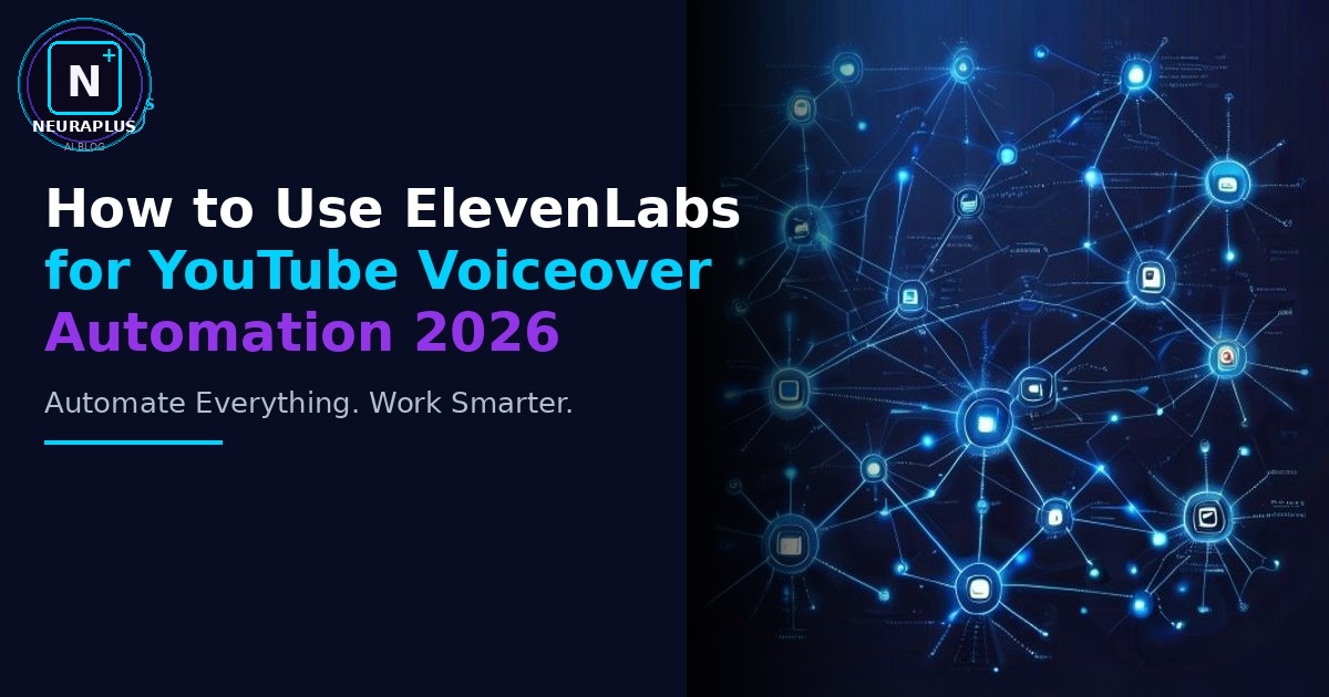How to Use ElevenLabs for YouTube Voiceover Automation 2026