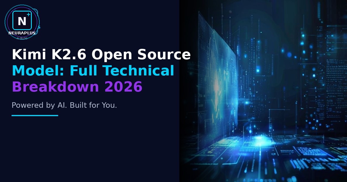 Kimi K2.6 Open Source Model: Full Technical Breakdown 2026