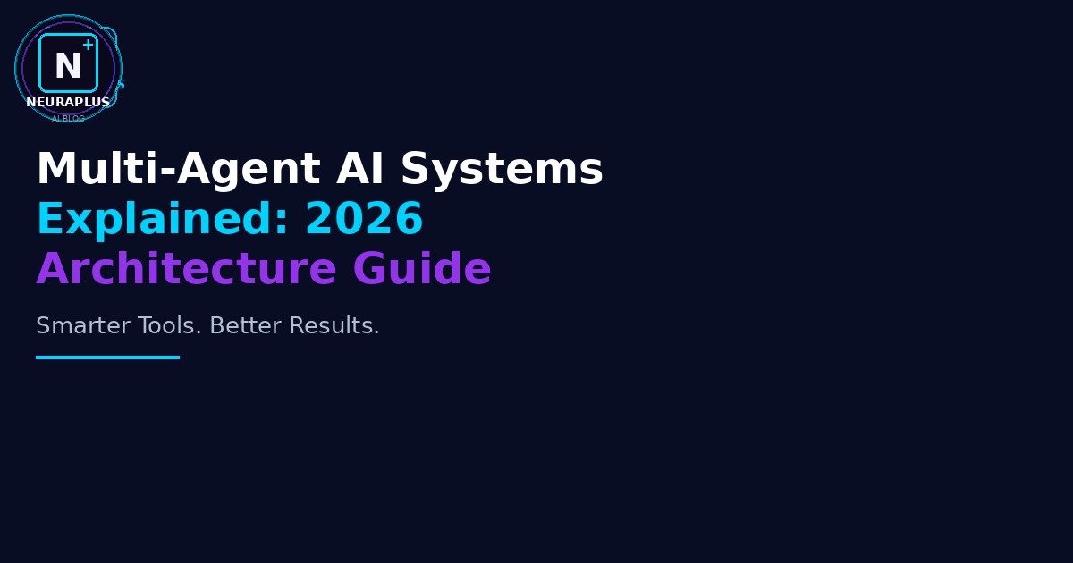 Multi-Agent AI Systems Explained: 2026 Architecture Guide