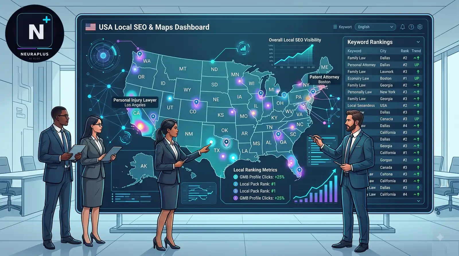 SEO for Lawyers in USA - Complete guide to ranking law firm websites and attracting clients