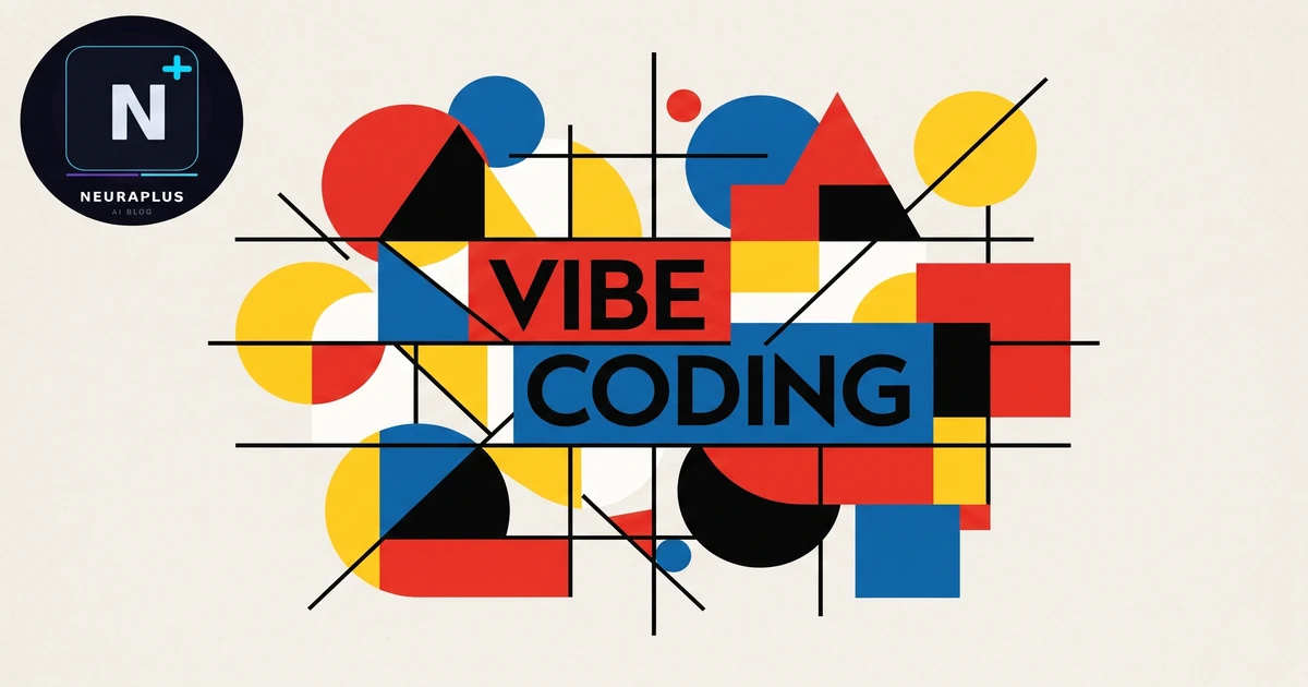 Comparison diagram showing traditional coding workflow versus AI-assisted vibe coding workflow