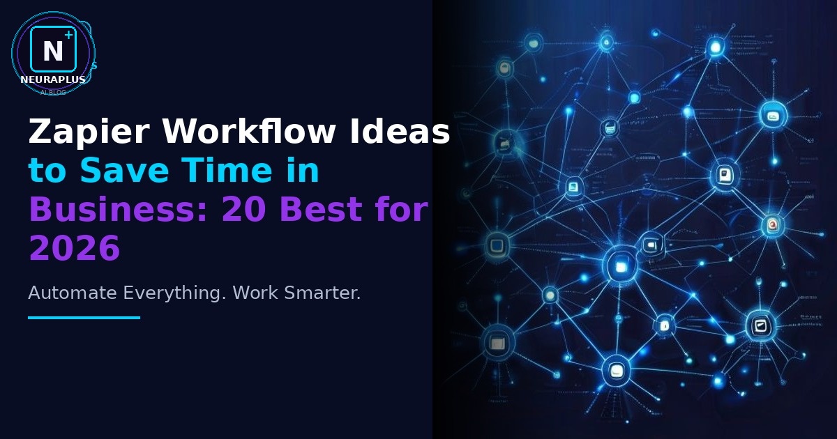 Zapier Workflow Ideas to Save Time in Business: 20 Best for 2026